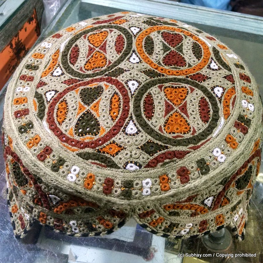 Yaqoobi Tando Adam / Zardari Sindhi Cap / Topi (Hand Made) MK-400
